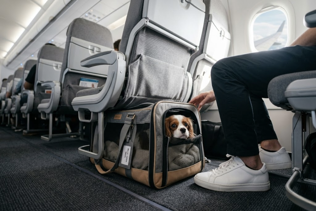 Peut-on prendre un chien en avion cabine ?
