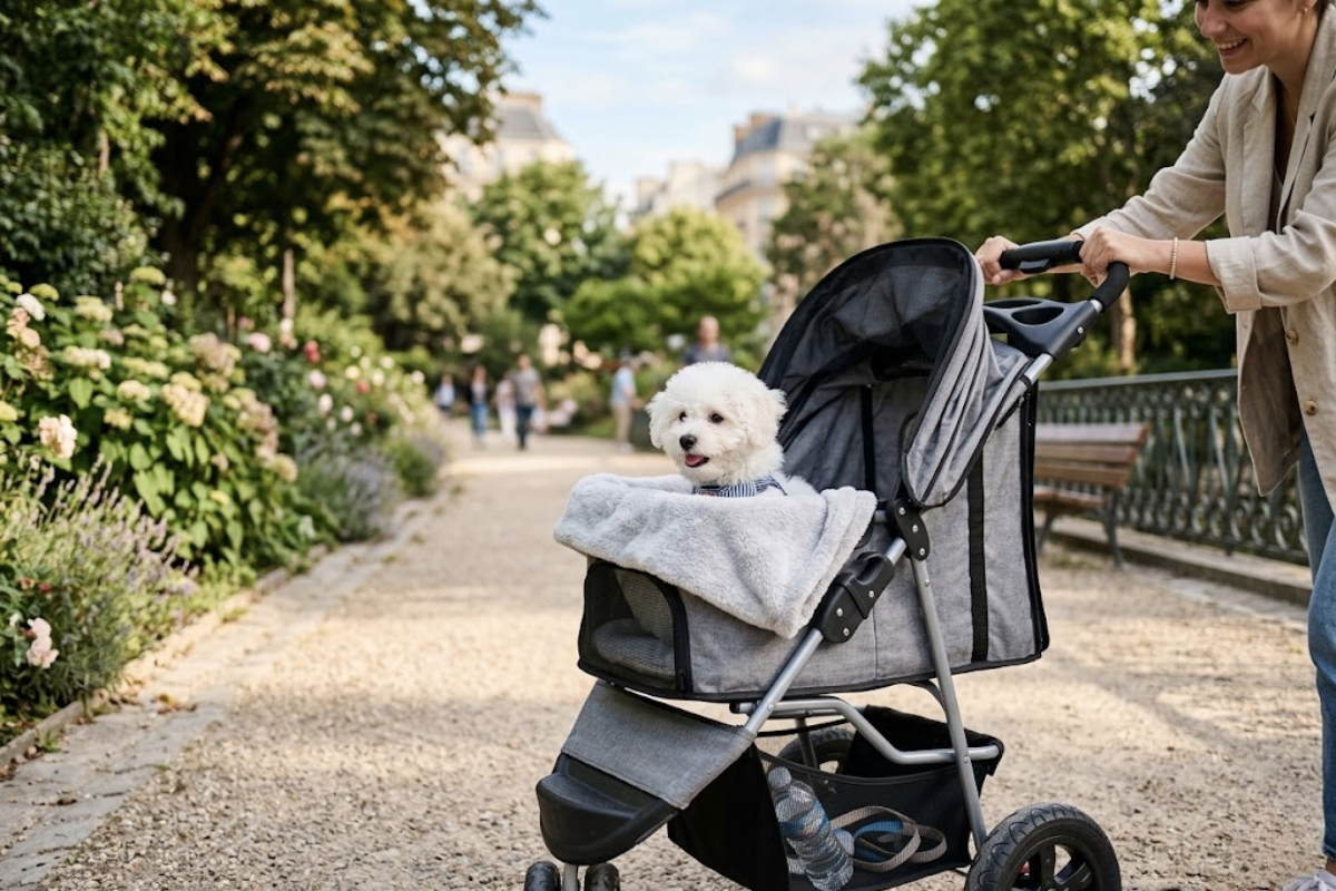 Poussette pour chien : est-ce vraiment utile ? Image