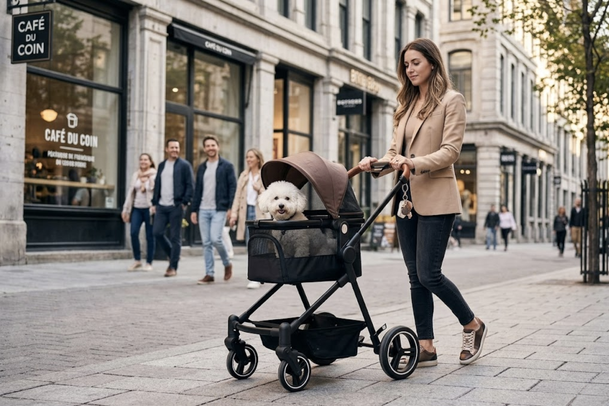 Comment choisir une poussette pour chien : guide complet pour trouver le bon modèle Image