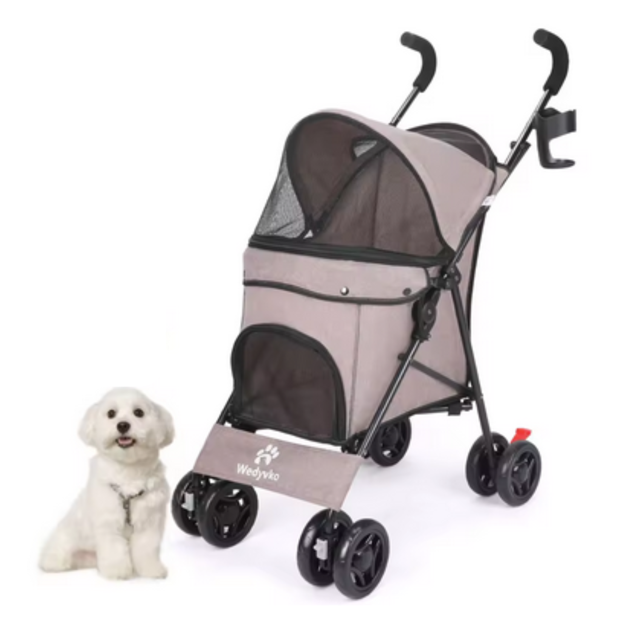 Poussette pour petits chiens