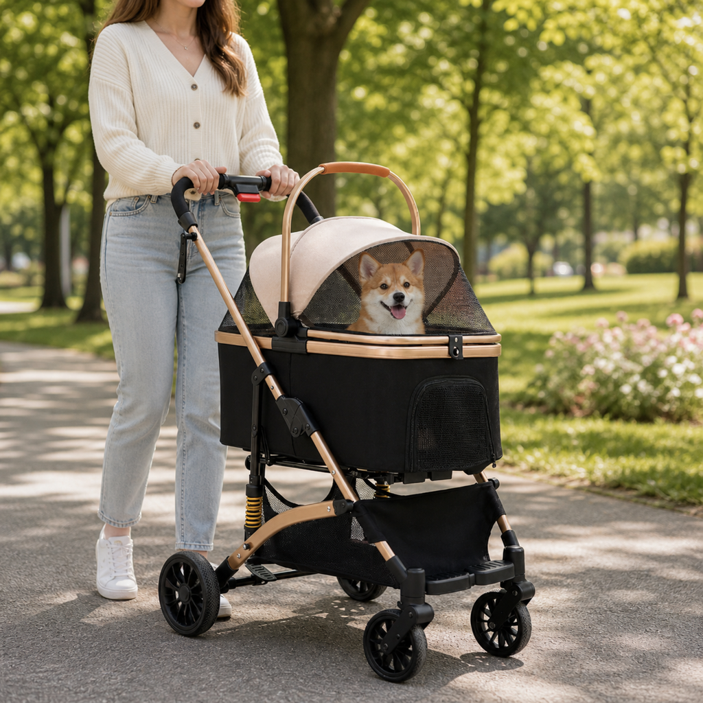 Poussette pour chien tout-confort 40kg