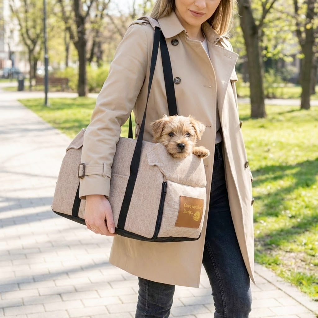 Sac de transport pour petit chien "Le Nomade"