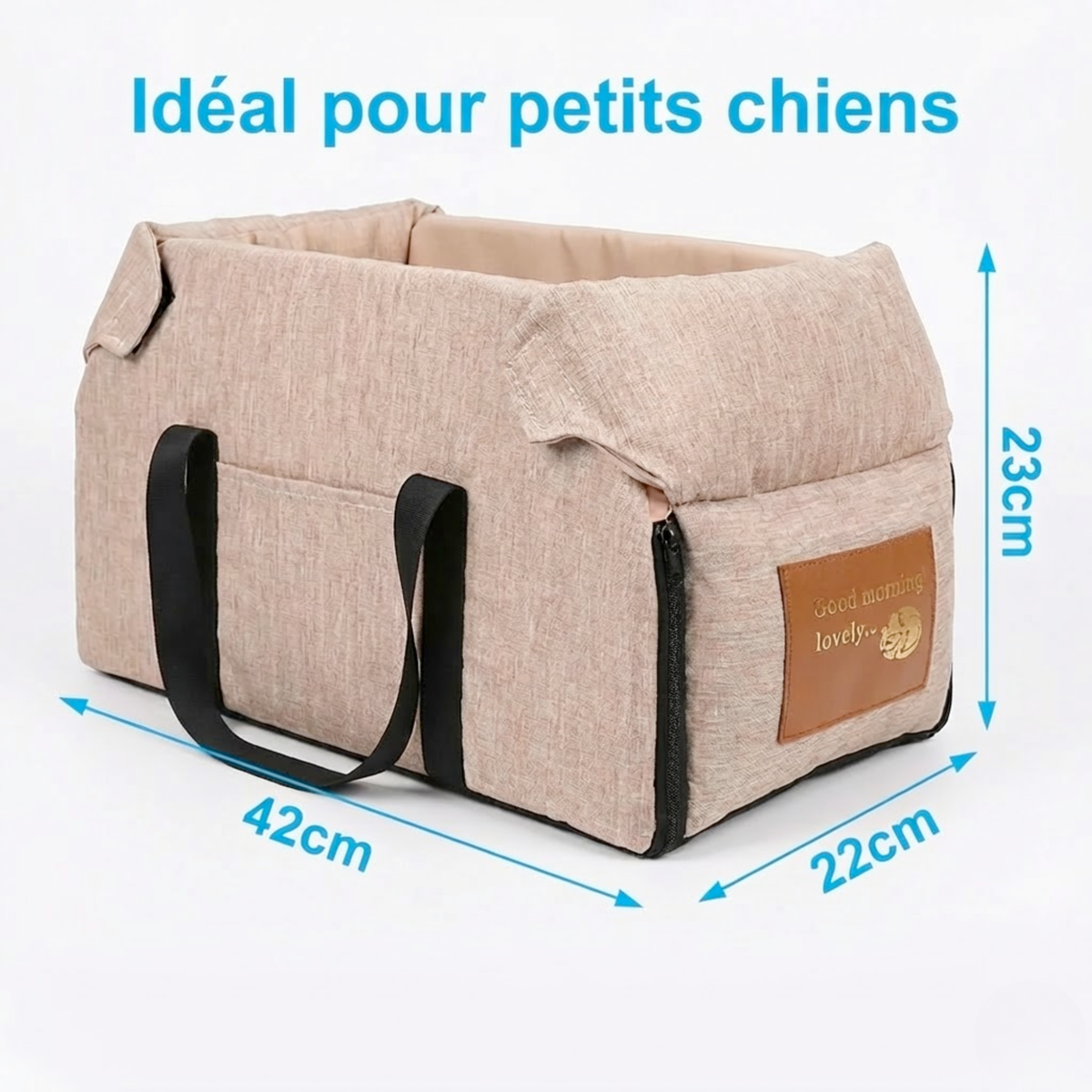 Sac de transport pour petit chien "Le Nomade"