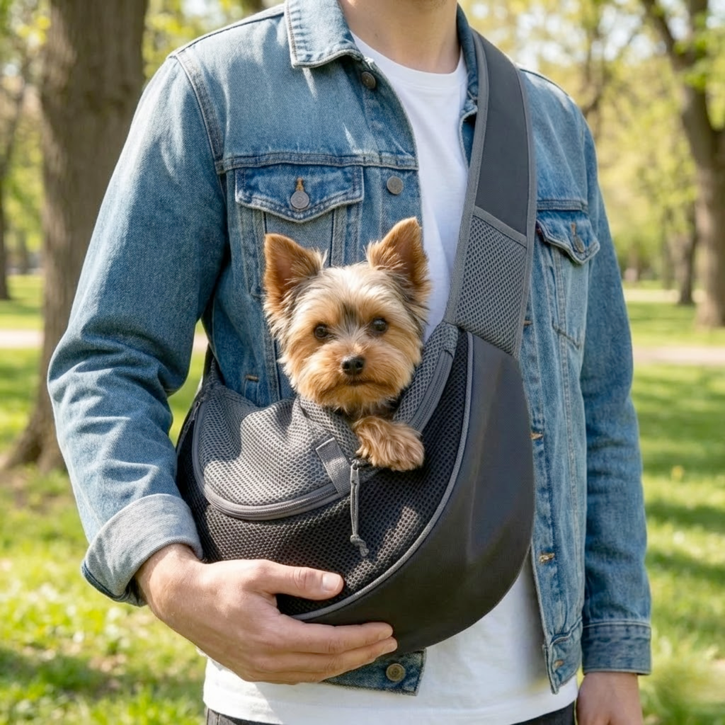 Sac bandoulière "mains libres" - jusqu'à 6 kg