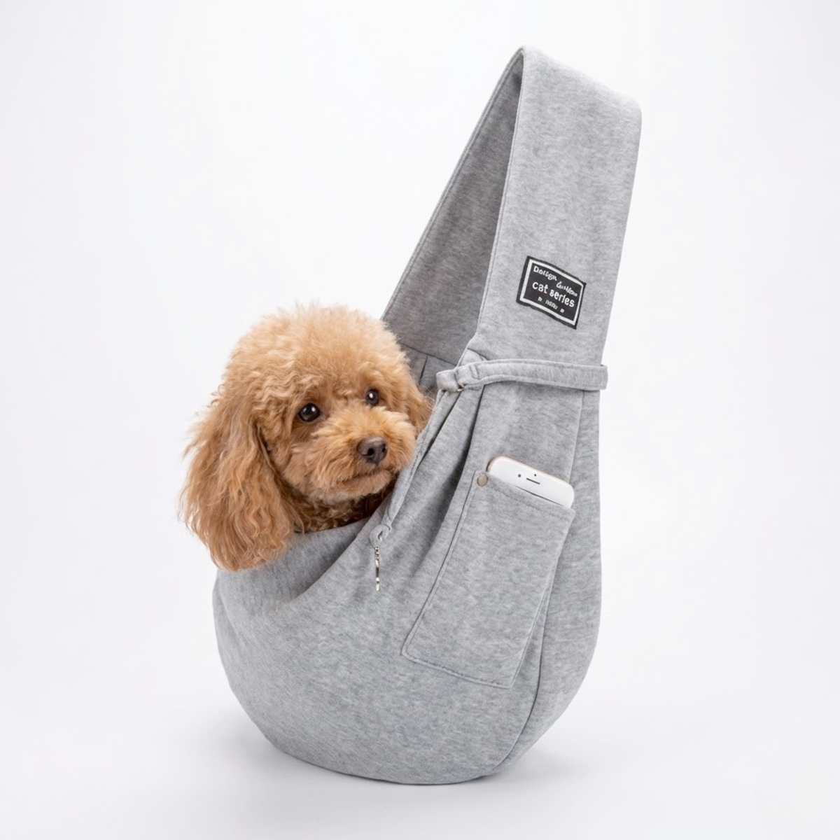 Sac bandoulière souple pour chien jusqu’à 7,5 kg