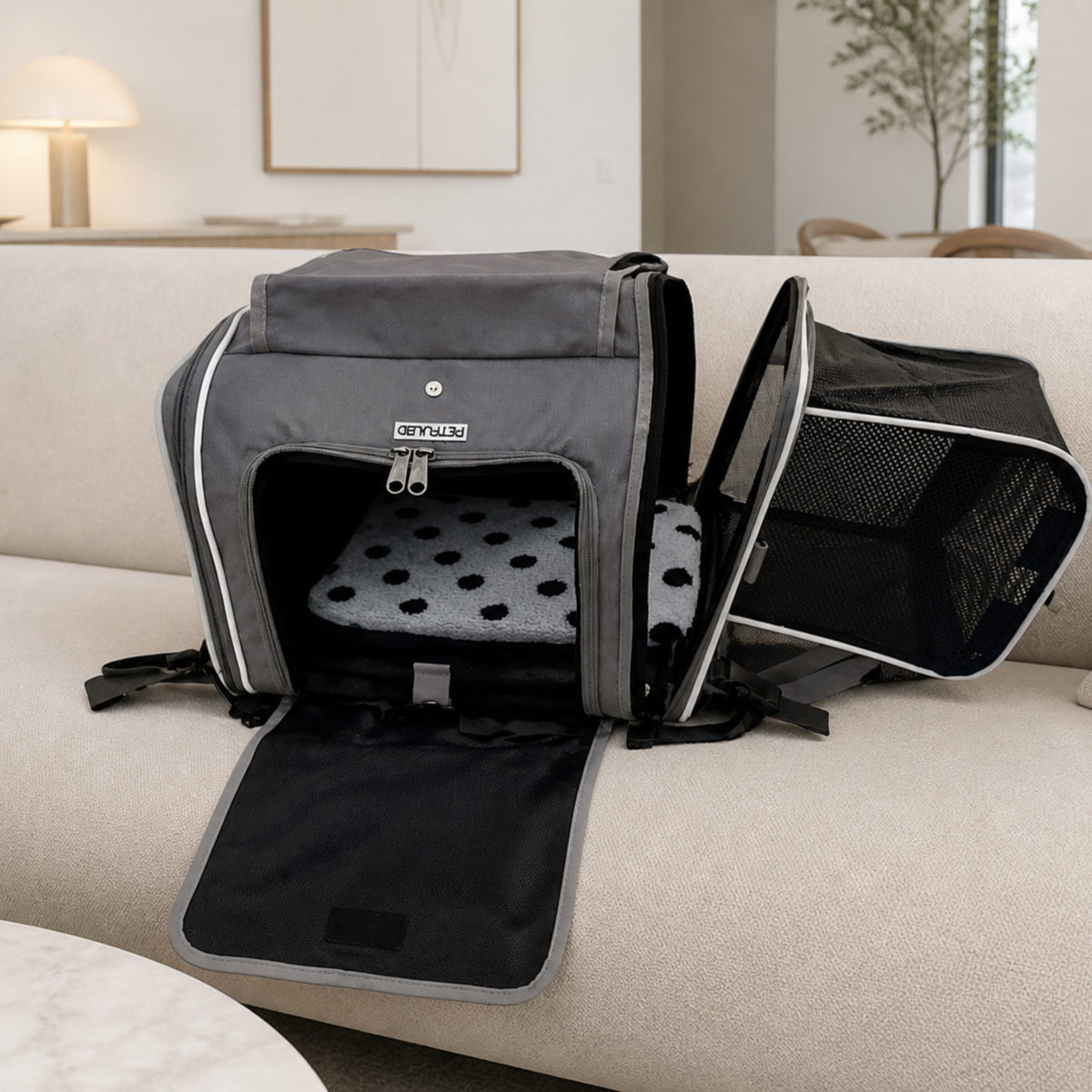 Panier vélo avant pour chien jusqu’à 5,4 kg
