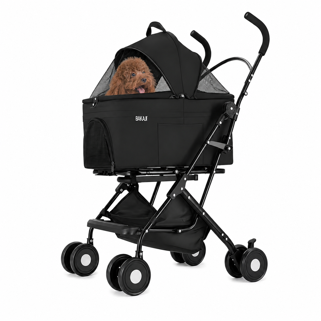 Poussette chien jusqu'à 40 kg | nacelle détachable