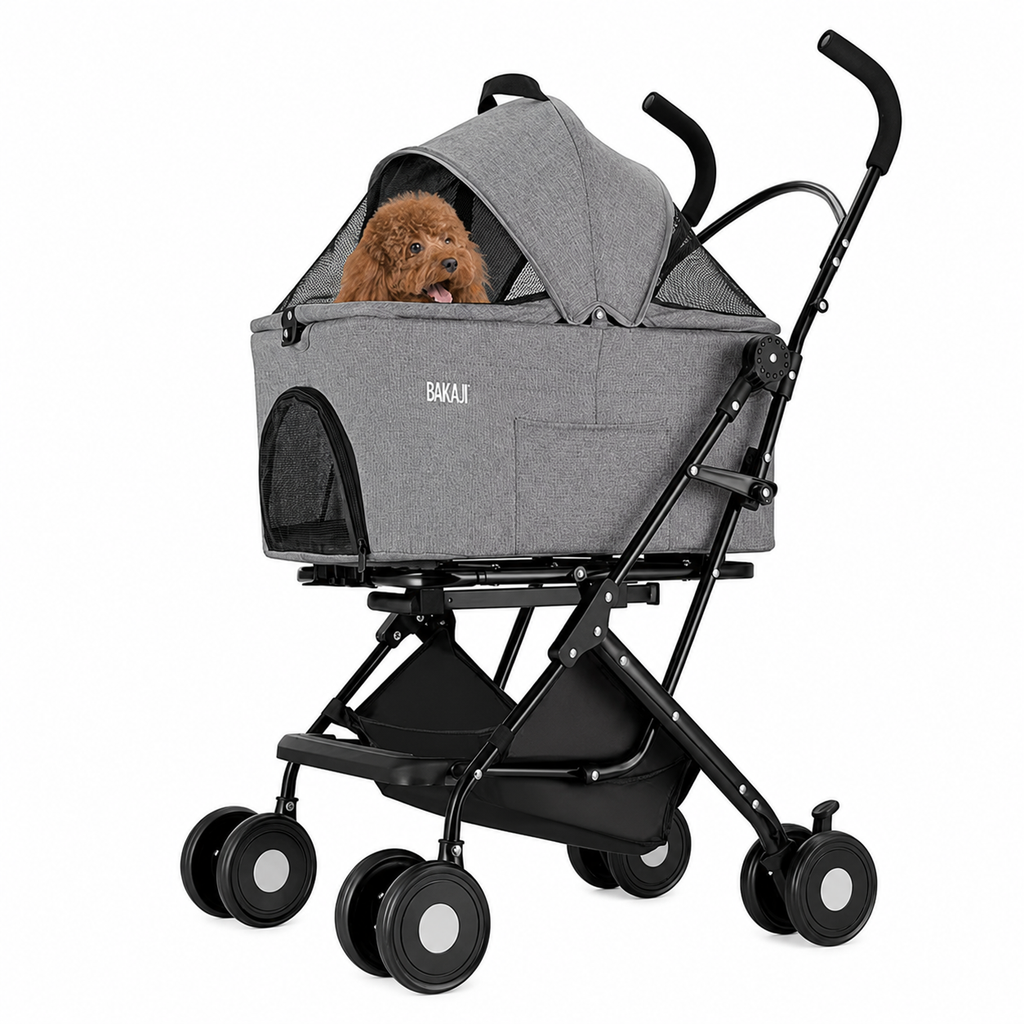 Poussette chien jusqu'à 40 kg | nacelle détachable