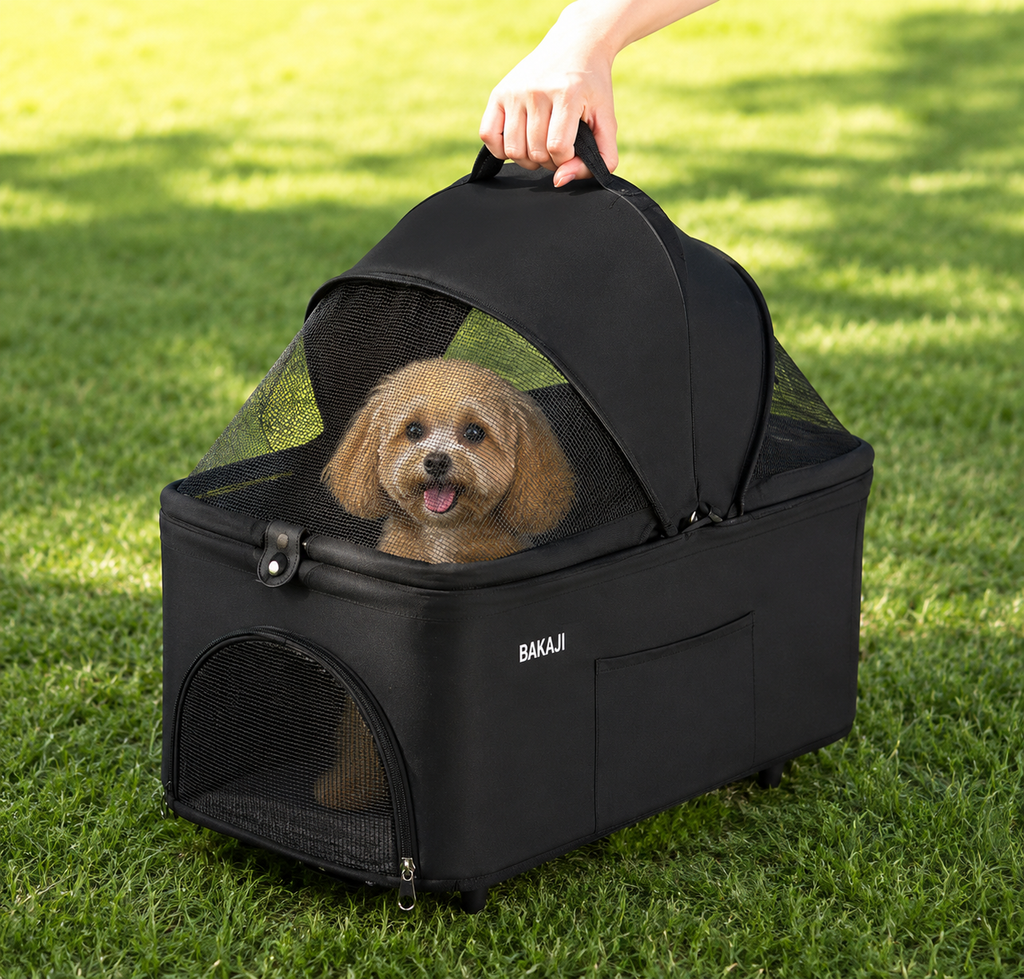Poussette chien jusqu'à 40 kg | nacelle détachable