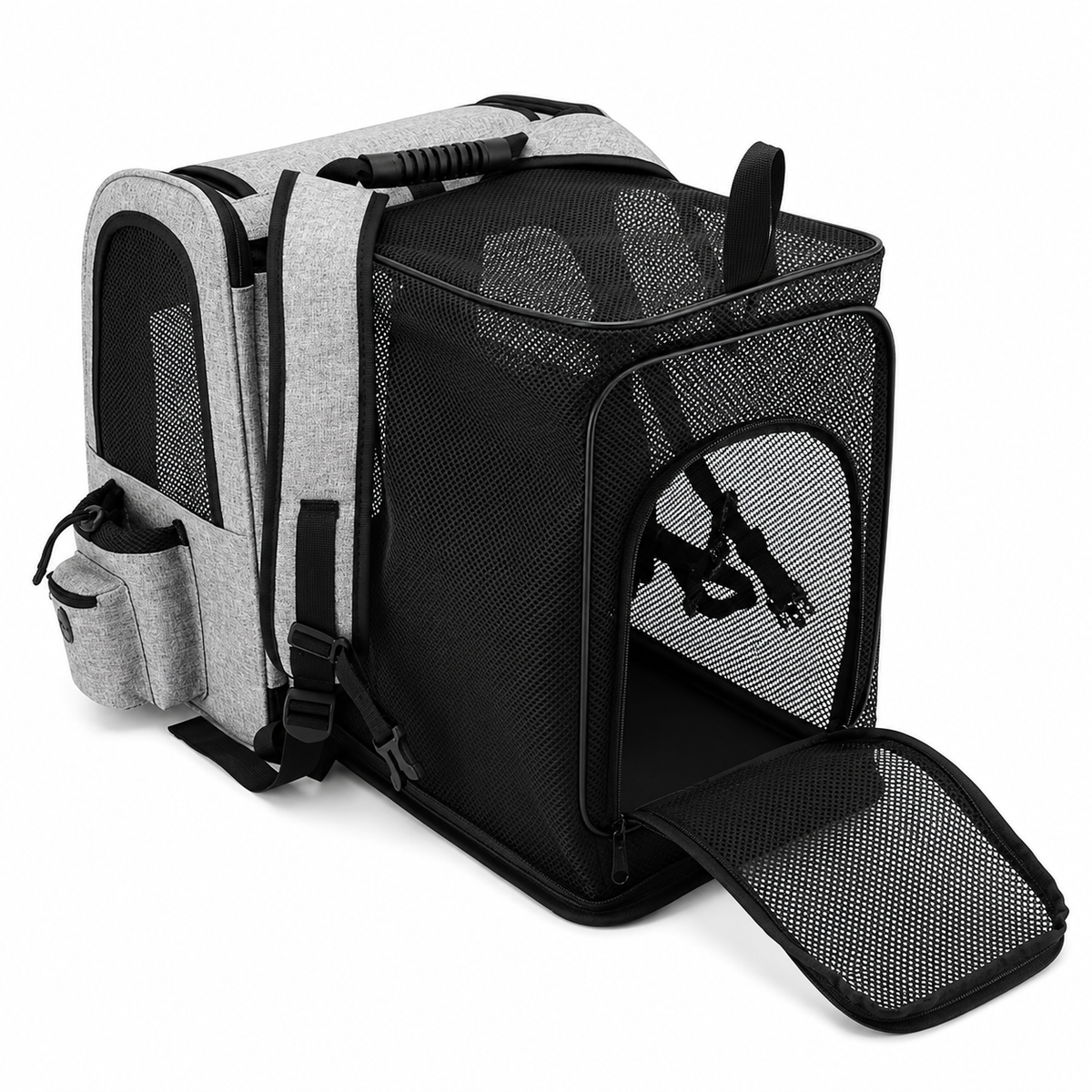 Sac à dos transport chien | Extensible & respirant pour chiens jusqu'à 7 kg