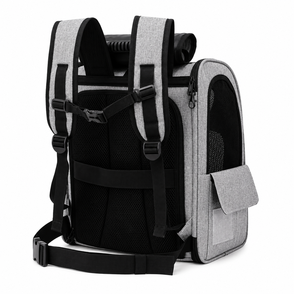 Sac à dos transport chien | Extensible & respirant pour chiens jusqu'à 7 kg