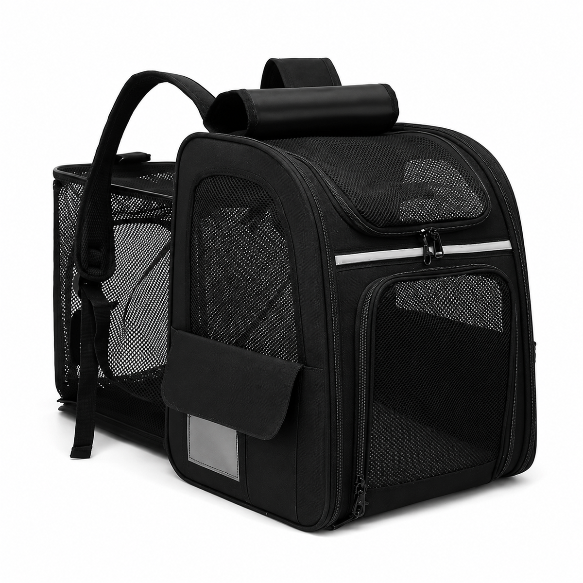 Sac à dos transport chien | Extensible & respirant pour chiens jusqu'à 7 kg