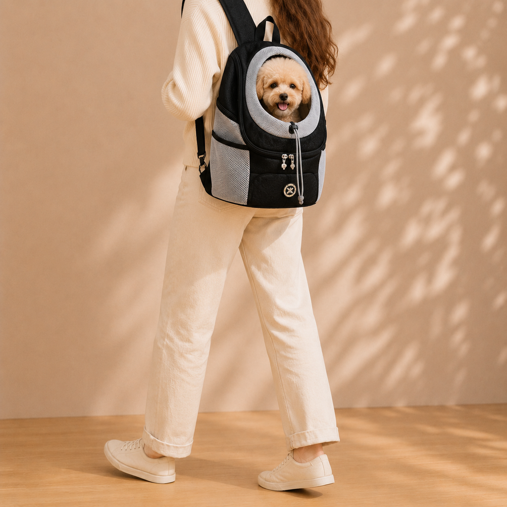 Sac à dos pour chien jusqu'à 12kg