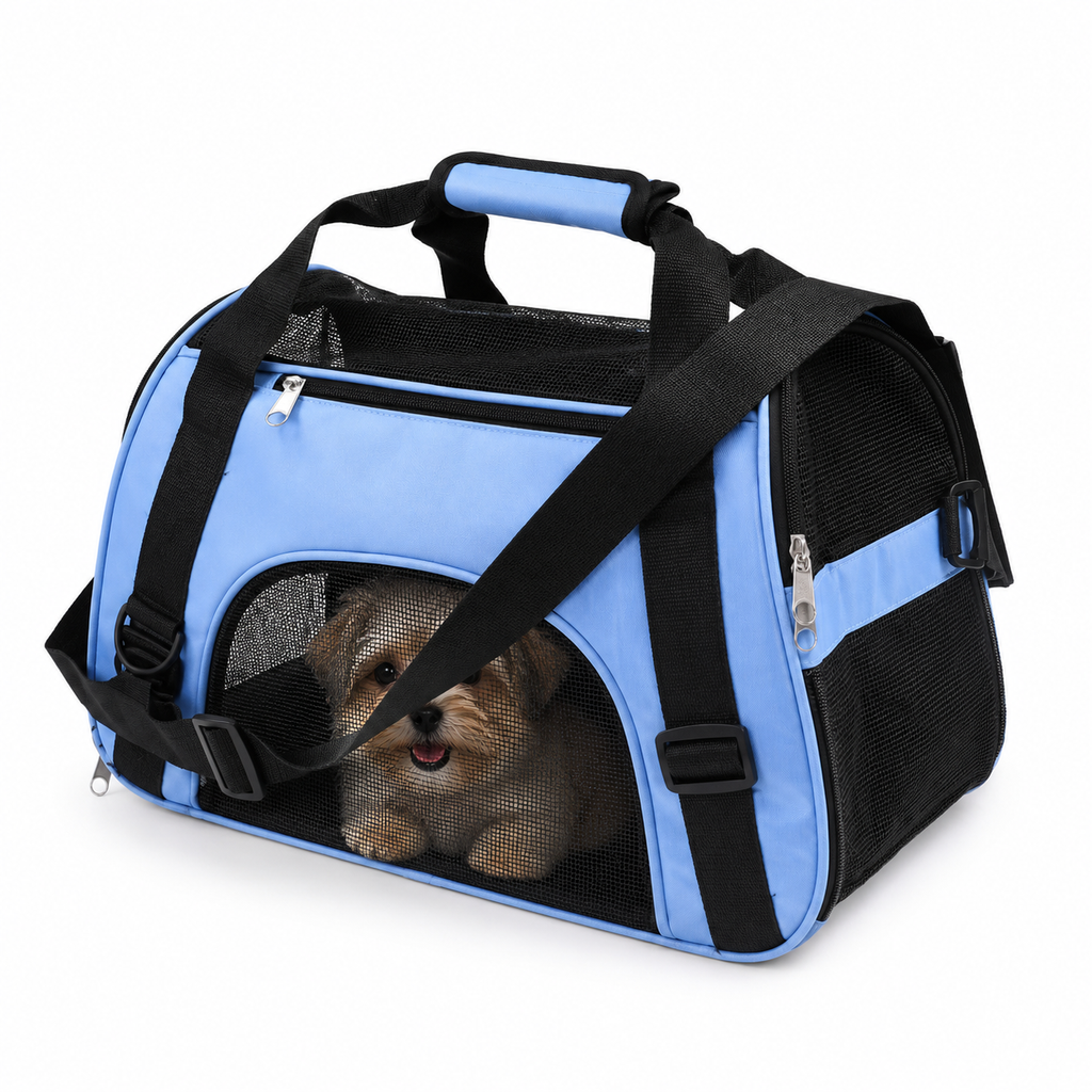 Sac de Transport pour Chien jusqu'à 7 kg | Compatible Cabine Avion