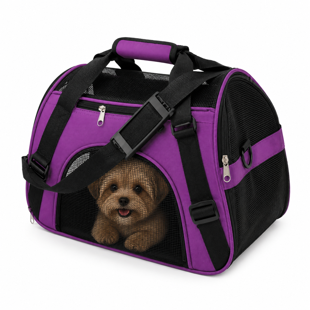 Sac de Transport pour Chien jusqu'à 7 kg | Compatible Cabine Avion