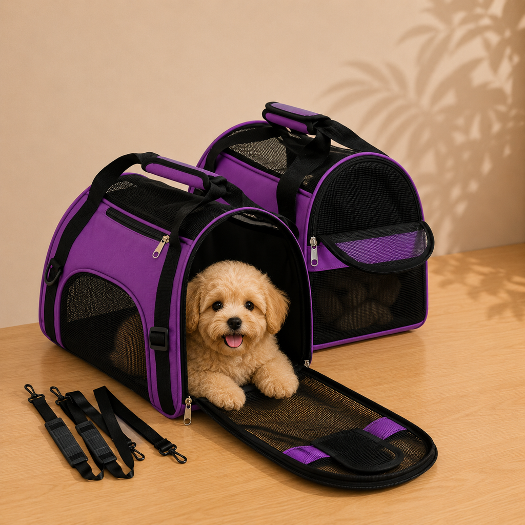 Sac de Transport pour Chien jusqu'à 7 kg | Compatible Cabine Avion