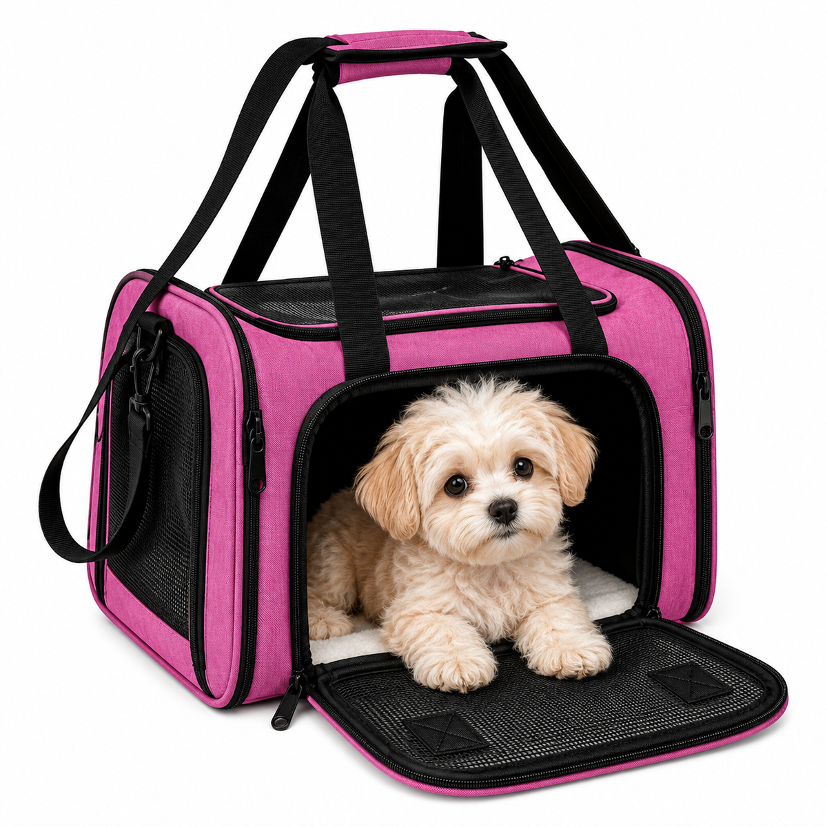 Sac de transport homologué cabine avion jusqu'à 7 kg