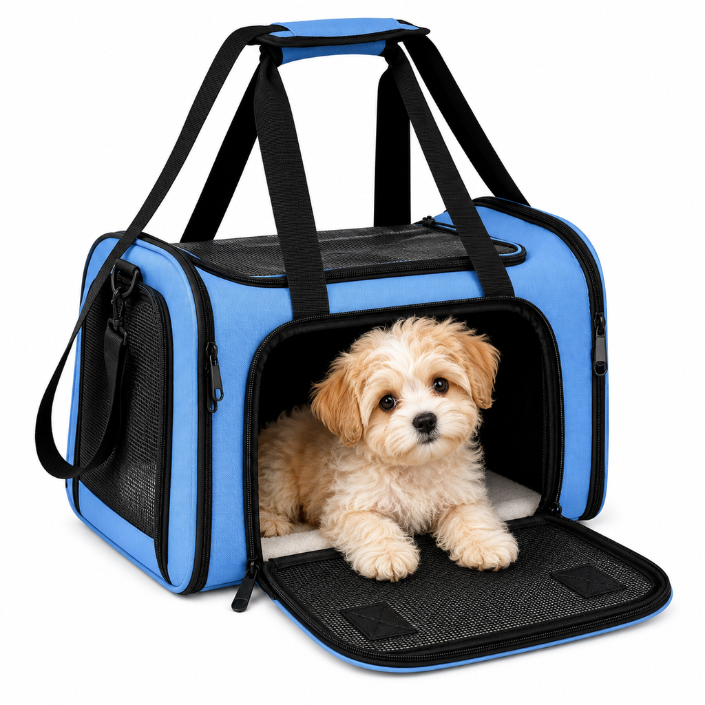 Sac de transport homologué cabine avion jusqu'à 7 kg