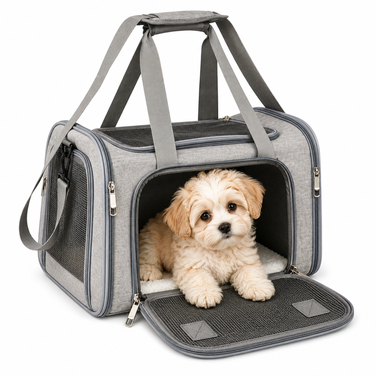Sac de transport homologué cabine avion jusqu'à 7 kg